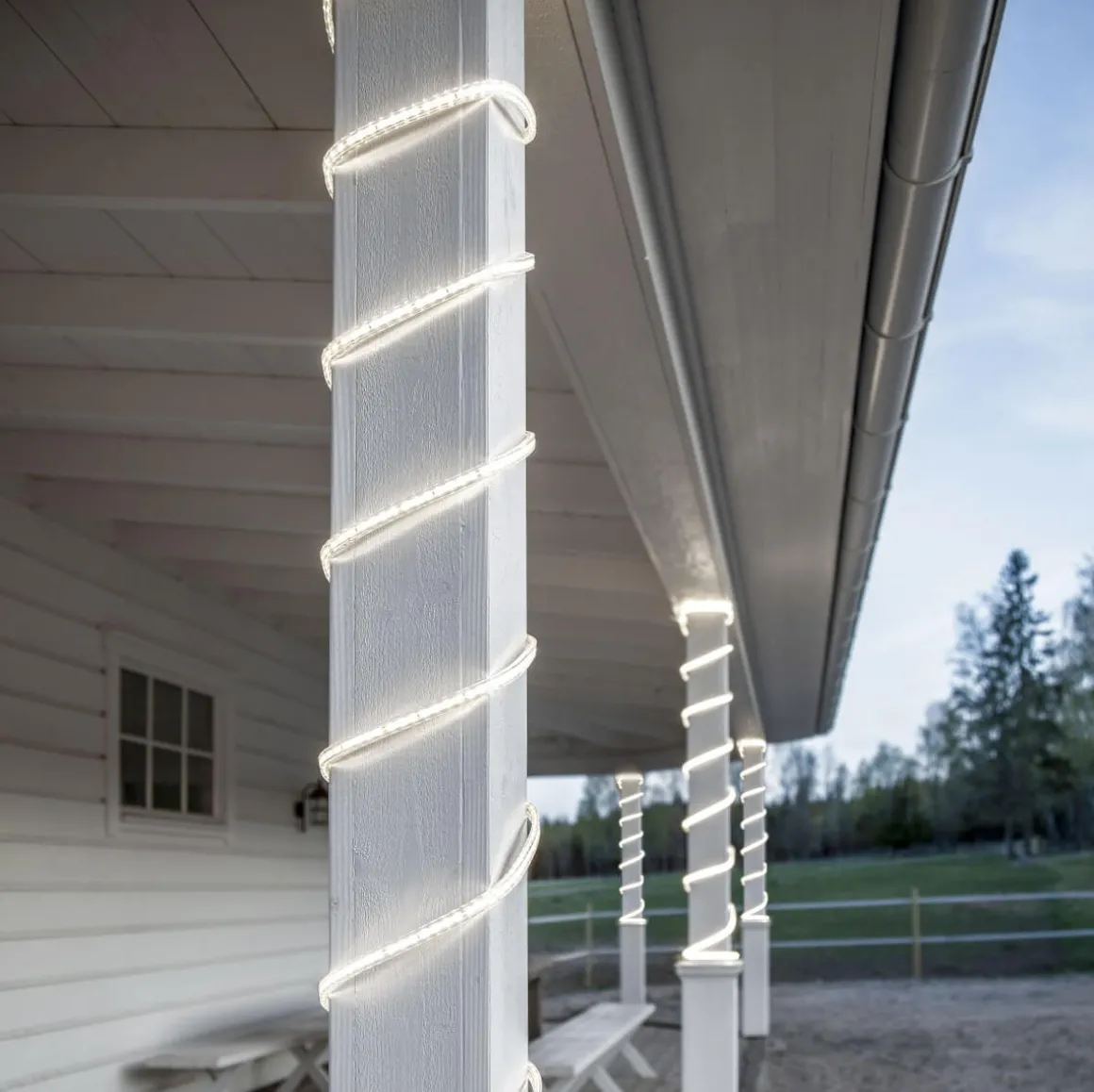 FLATSMDLED Ljusslang 15m 1440LED Daylight/Transparent