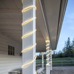 FLATSMDLED Ljusslang 15m 1440LED Varmvit/Transparent