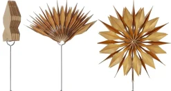 FLINGA Toppstjärna 10L Batteri 20cm Guld