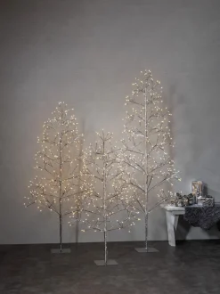 FLOWER TREE Dekorationsträd 120cm Silver