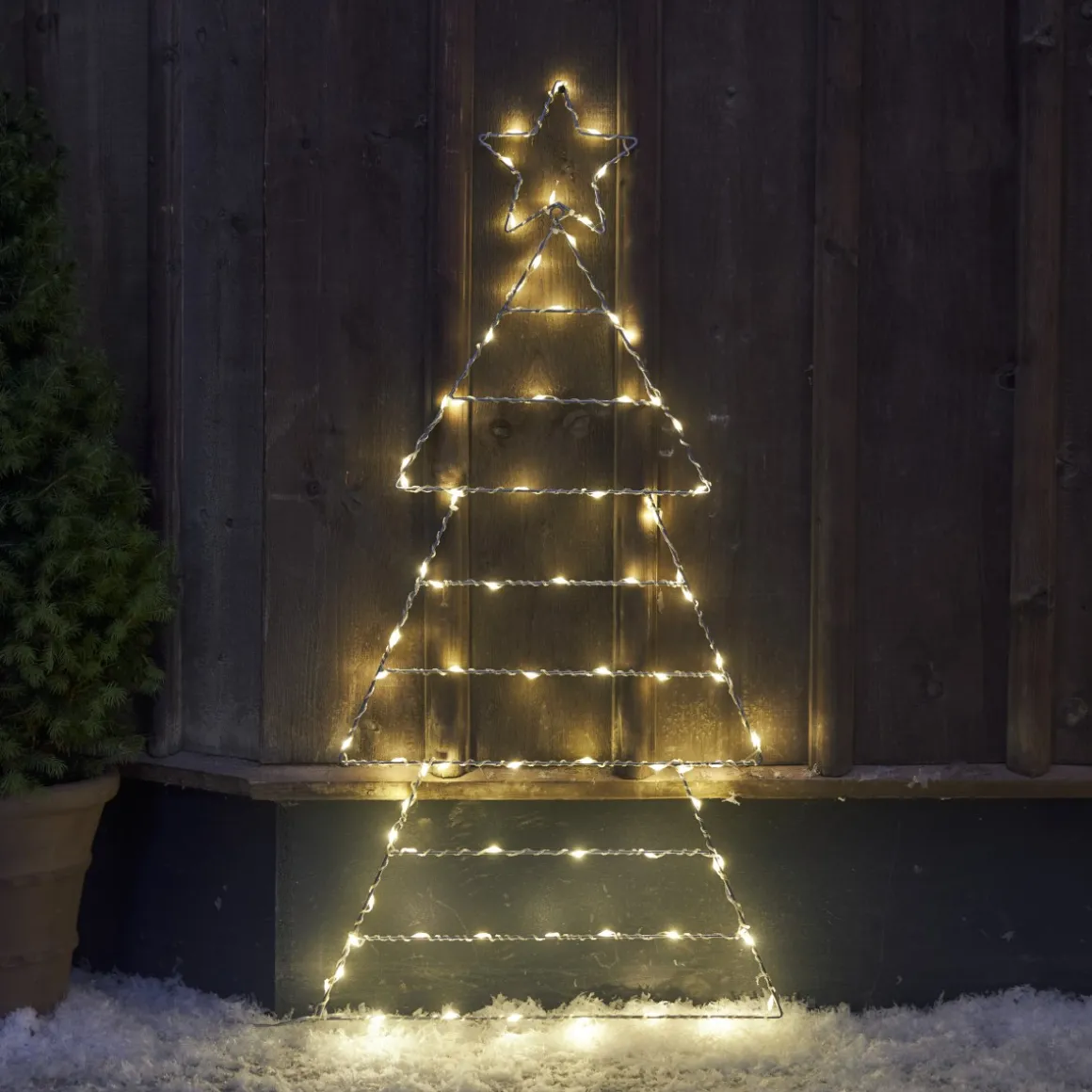 FOLDE Siluett Batteri 90cm Silver