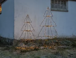 FOLDY Dekorationsträd Utomhus 300LED 170cm Svart IP44