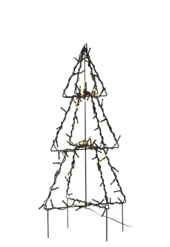 FOLDY GRAN Utedekoration 50cm 90LED Svart IP44