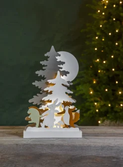 FOREST FRIENDS Batteridekoration Jul 44cm