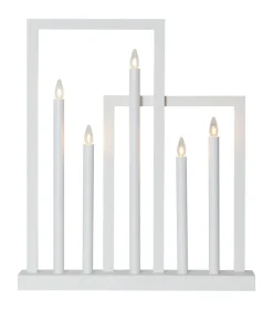 FRAME Träljusstake 45cm Vit