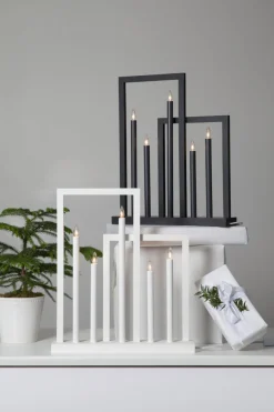 FRAME Träljusstake 45cm Vit