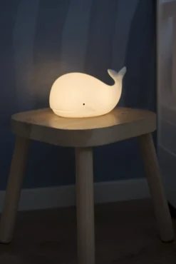 FUNCTIONAL LED-Nattlampa Val Batteri 16,7cm Vit