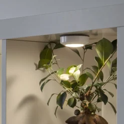 FUNCTIONAL LED-Puck 3-Pack Batteri 6,9cm Vit