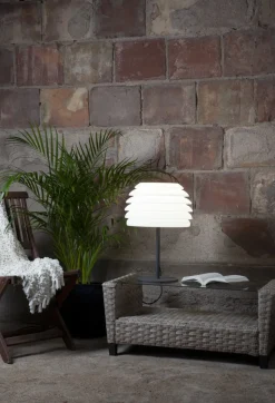 GARDENLIGHT Bordslampa Utomhus 50cm Vit IP65