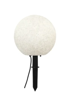 GARDENLIGHT Utedekoration Boll 29cm Grå IP65