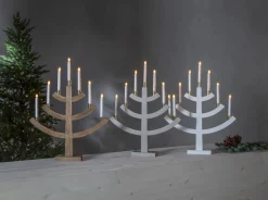 GILLIAN Ljusstake 7L 64cm Beige