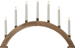 GILLIAN Ljusstake 7L 63cm Brun