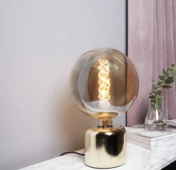 GLANS Lampfot E27 12cm Mässing