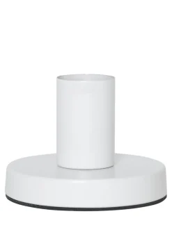 GLANS Lampfot E27 8,5cm Vit