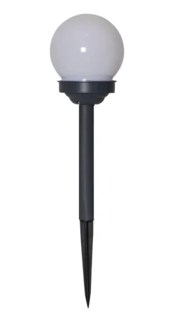 GLOBUS 4-PACK Solcellsdekoration 27cm Vit IP44