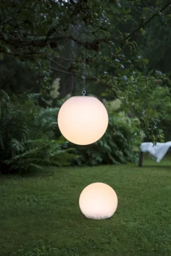 GLOBY Solcellsdekoration 29cm Vit IP44