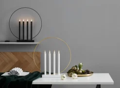 GLORY Ljusstake 45cm Svart