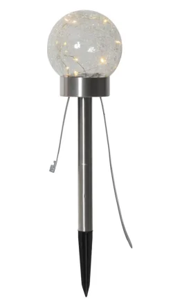 GLORY Solcellsdekoration 35cm Transparent IP44