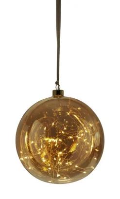 GLOW Glaskula 20cm Amber