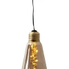GLOW Hängande dekoration 6cm Amber