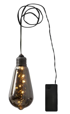 GLOW Hängande dekoration 6cm Svart