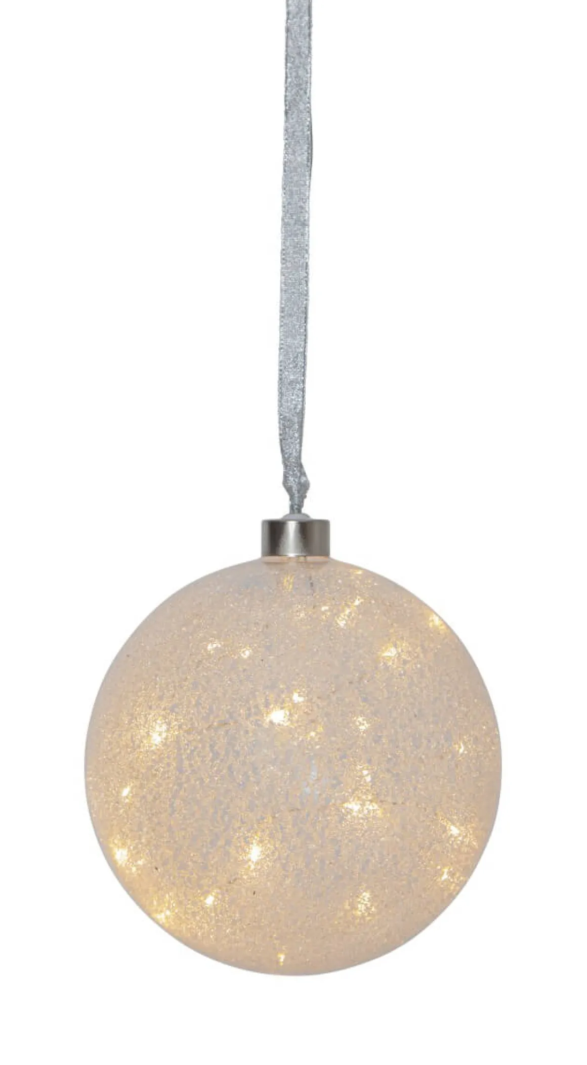 GLOW SNOW Glaskula 30L 15cm Frostad