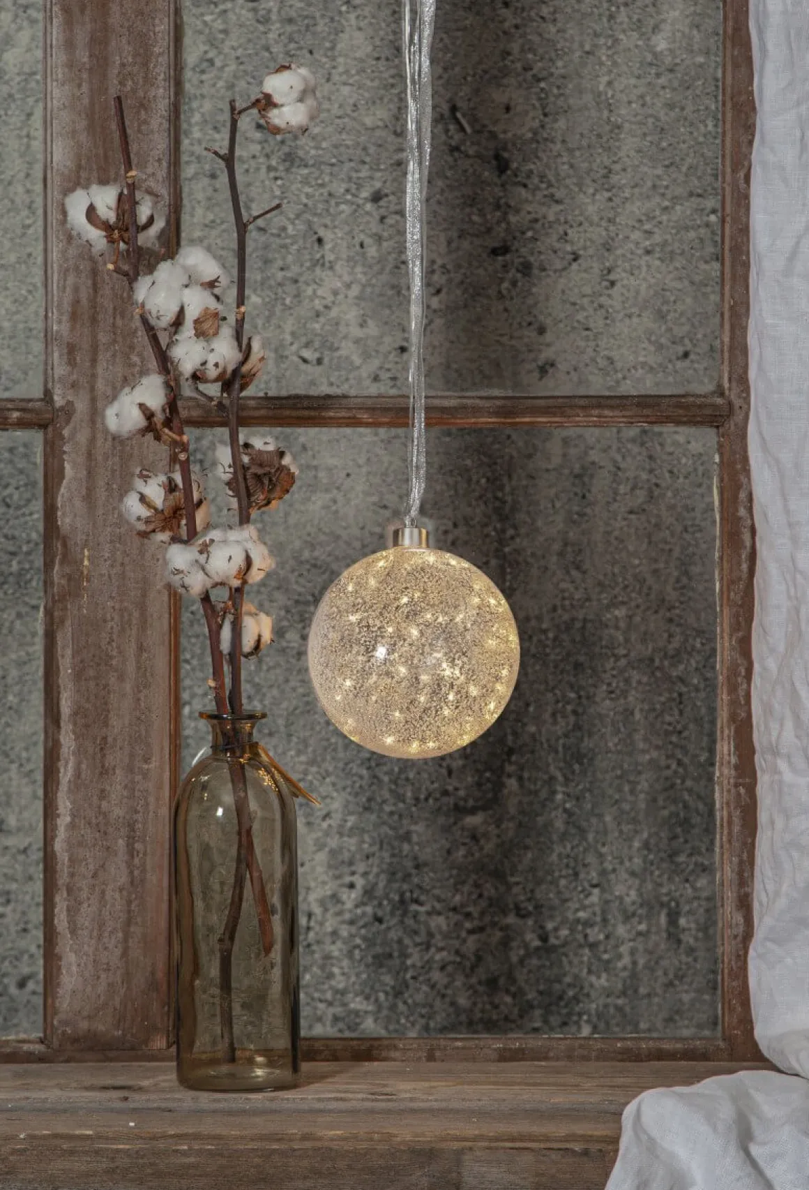 GLOW SNOW Glaskula 30L 15cm Frostad