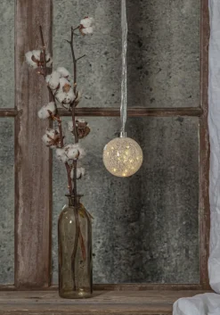 GLOW SNOW Glaskula 15L 10cm Frostad Batteri