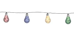 GLOW Solcells-Ljusslinga 1,9m Flerfärgad