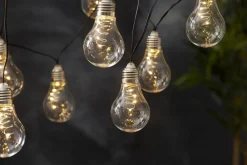 GLOW Solcells-Ljusslinga 1,9m Klar