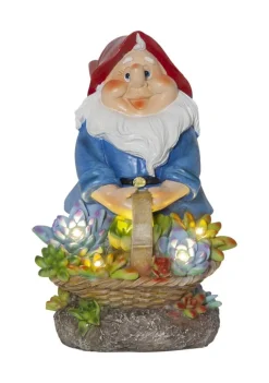 GNOMY Solcellsdekoration 22cm Flerfärgad IP44