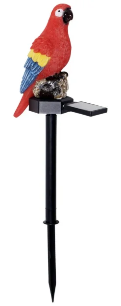 GOJA Solcells-Dekoration 31cm Röd