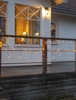 GOLDEN WARM WHITE Istappsslinga 11,9m 480LED Extra varmvit/Svart