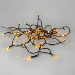 GOLDEN WARM WHITE Ljusslinga 2,8m 40LED Extra varmvit/Svart IP44