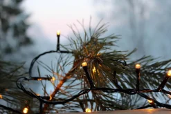 GOLDEN WARM WHITE Ljusslinga 2,8m 40LED Extra varmvit/Svart IP44