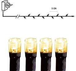 GOLDEN WARM WHITE Ljusslinga 10,8m 540LED Extra varmvit/Svart IP44