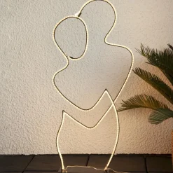 GRAFICO Siluett 87cm Svart IP44