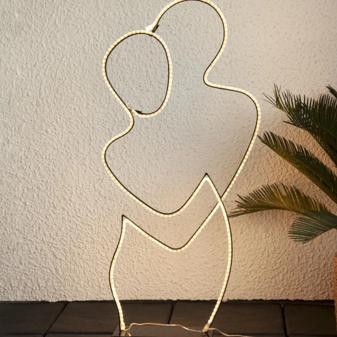 GRAFICO Siluett 87cm Svart IP44