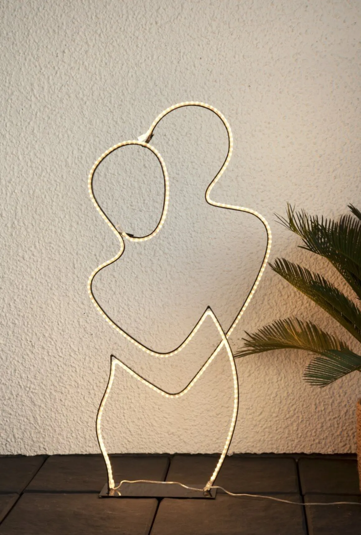 GRAFICO Siluett 87cm Svart IP44