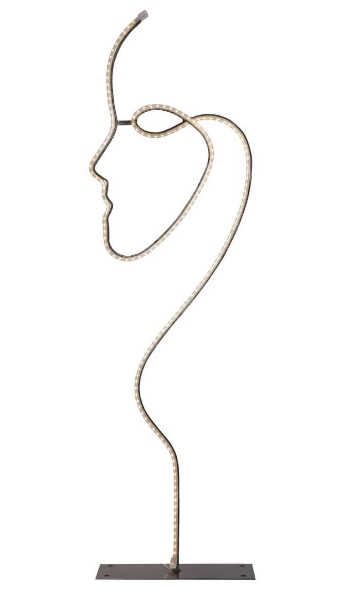 GRAFICO Siluett 88cm Svart IP44