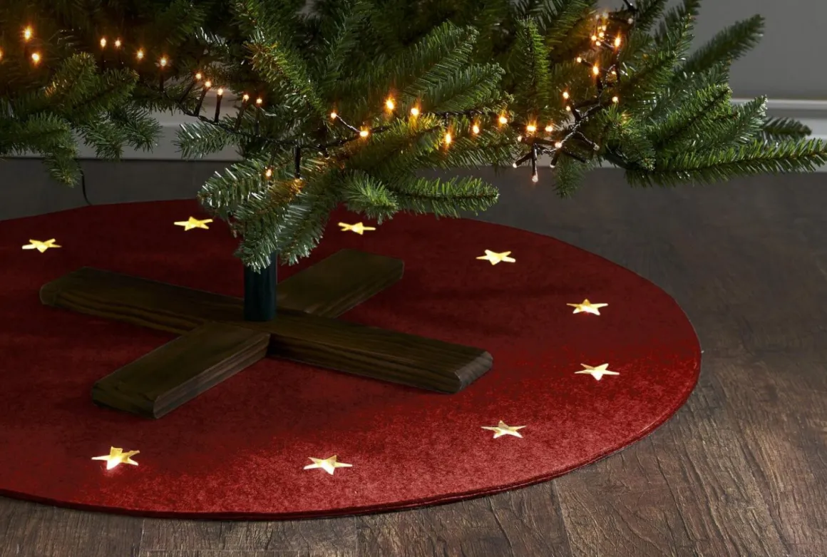 GRANIG Julgransfot 54cm Brun