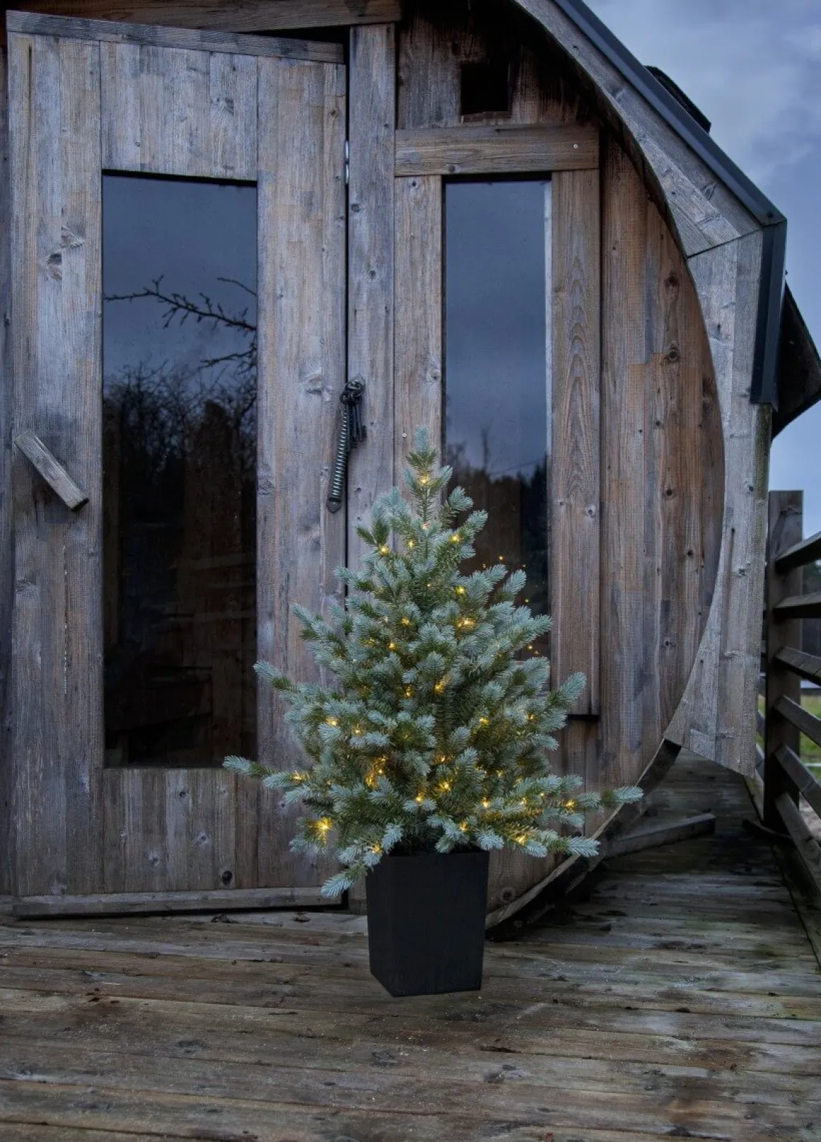 GREYLAND Bordsdekoration Batteri 95cm Grön