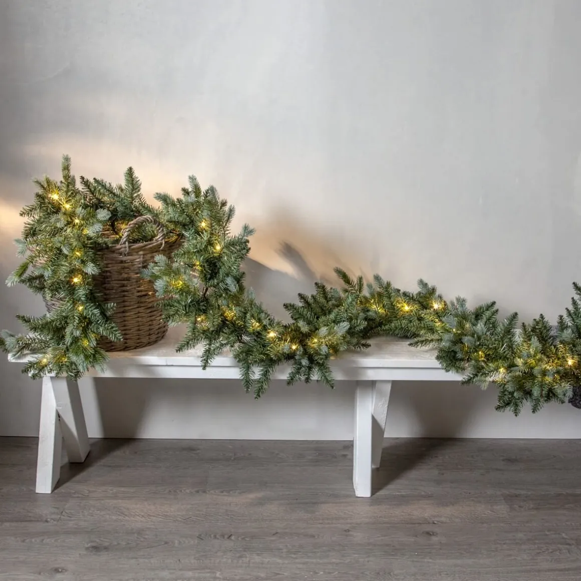 GREYLAND Girland Batteri 3m Grön