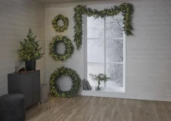 GREYLAND Krans Batteri 55cm Grön