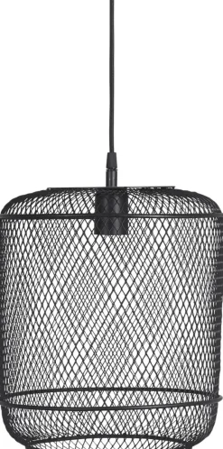 GRID Tak/Fönsterlampa 27cm Svart