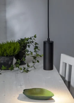 GU10 HIDE Sladdställ 17cm Svart