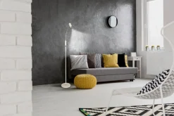 GUSTO Golvlampa Dimbar 132cm Vit