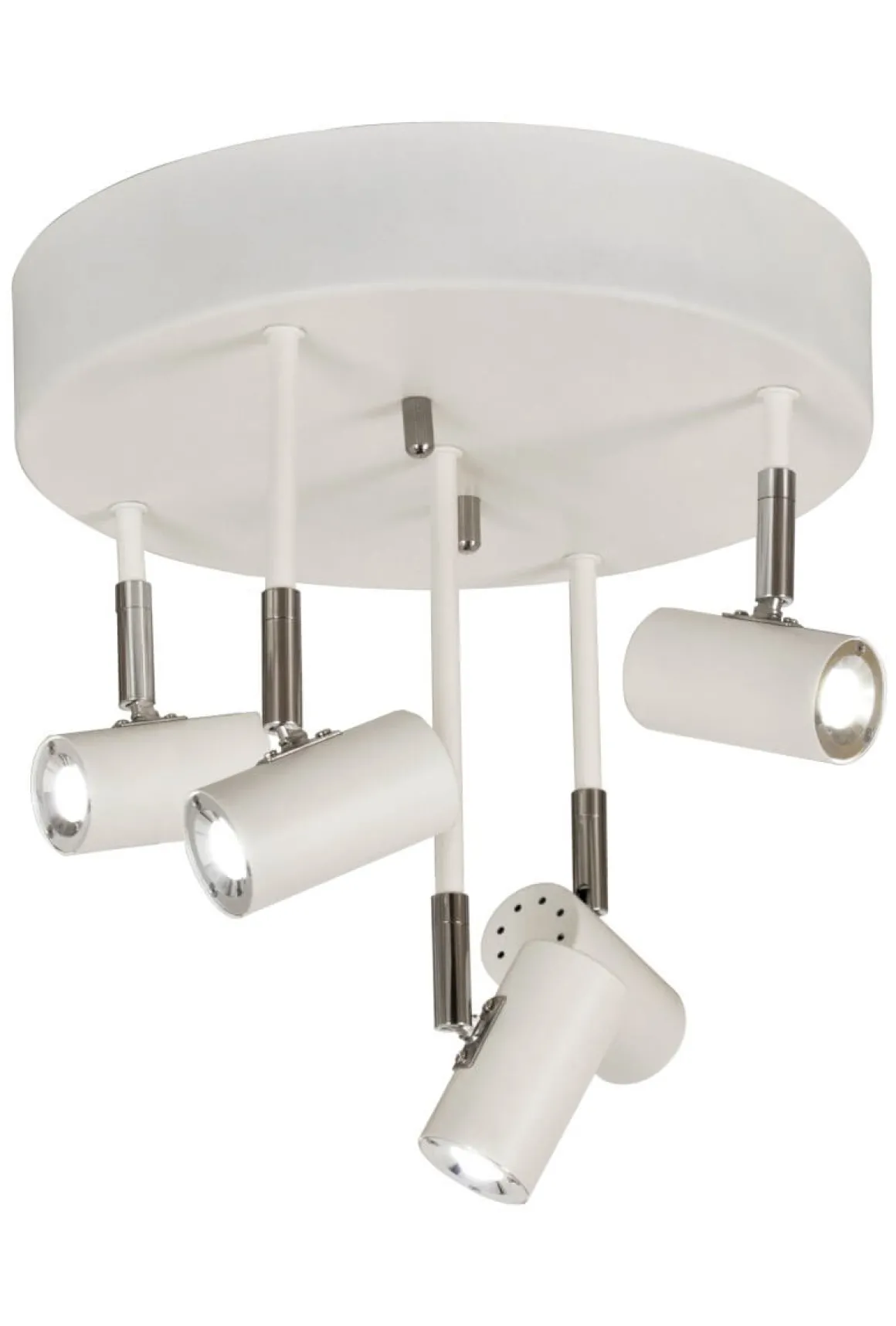 GUSTO Takspot LED Rak 5L Dimbar 30cm Vit/Krom