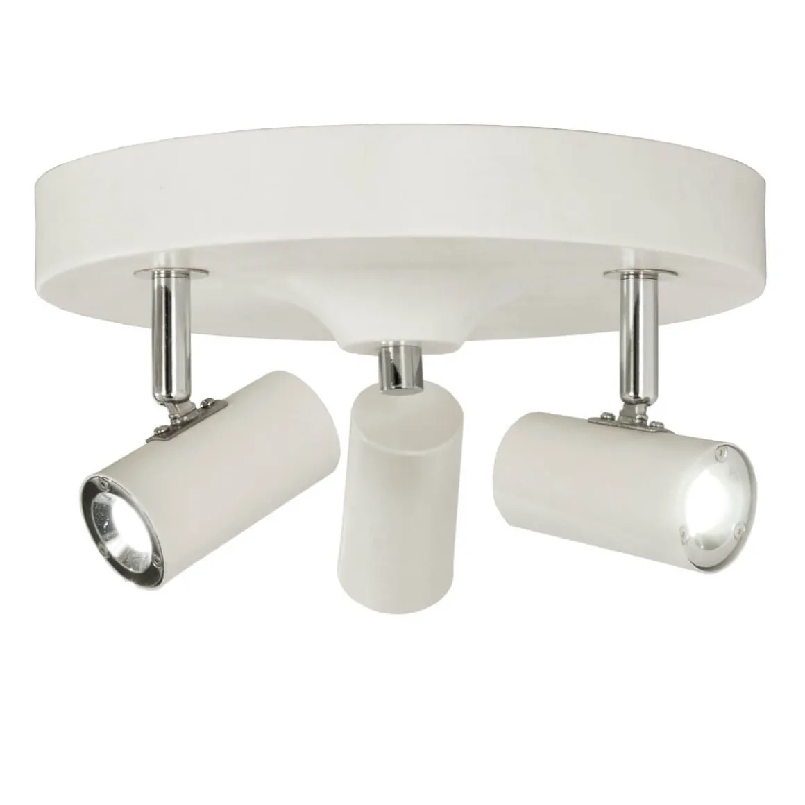 GUSTO Takspot Rund 3L Dimbar 25cm Vit