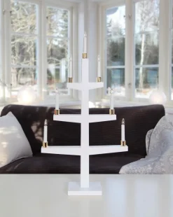 Halla Ljusstake 90cm Vit